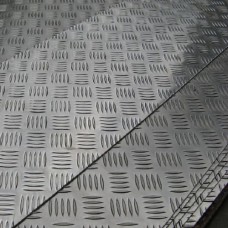 Лист нержавеющий рифленый г/к квинтет 09Х16Н4Б 4 мм